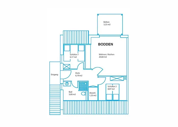 Appartement Achter-rachter *